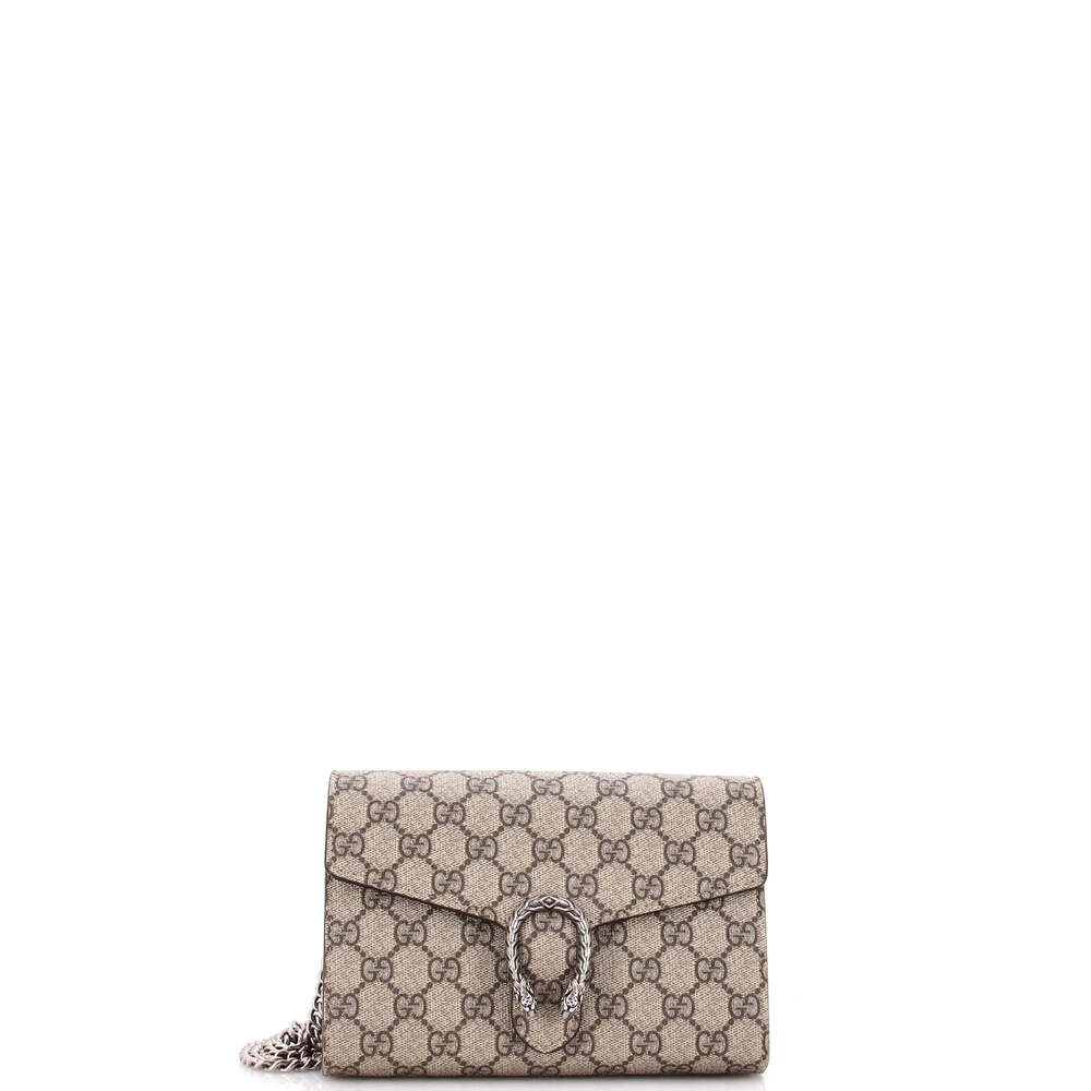 Gucci Dionysus Chain Wallet Gg Coated #260854G13B